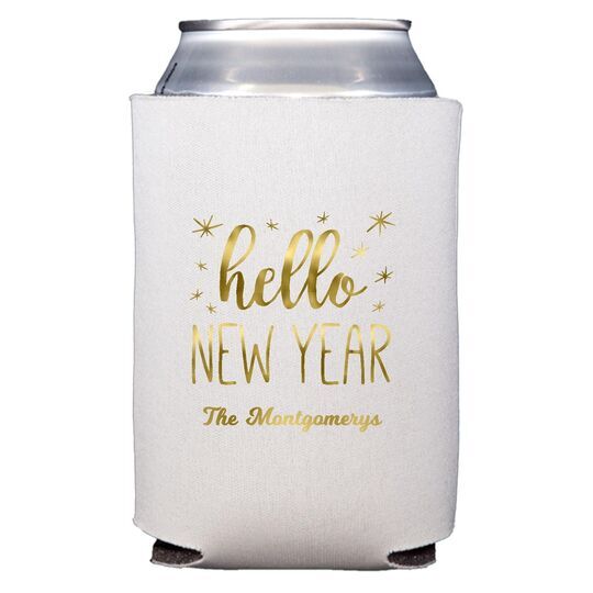Hello New Year Collapsible Huggers